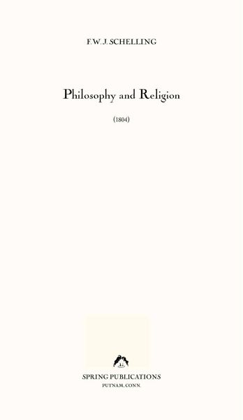 Produktbild: Philosophy and Religion