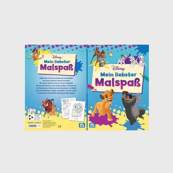 Produktbild: Disney Kreative Besch&auml;ftigung: Mein liebster Malspa&szlig;