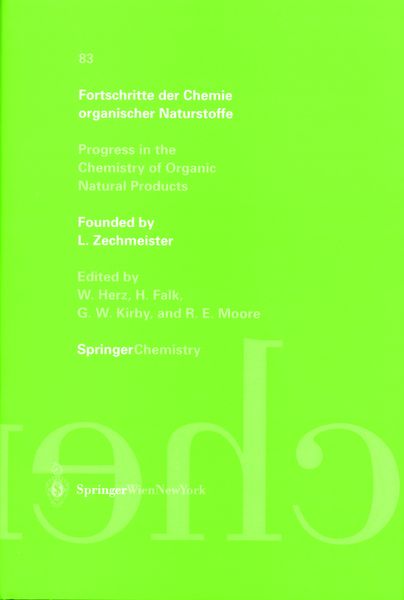 Produktbild: Fortschritte der Chemie organischer Naturstoffe