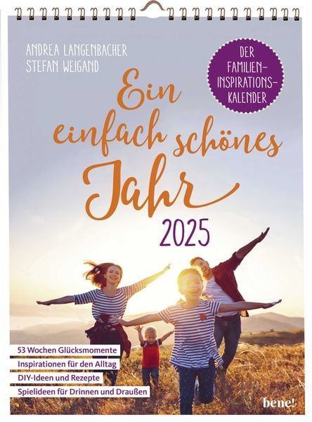 Wochenkalender 2025: Ein einfach schönes Jahr