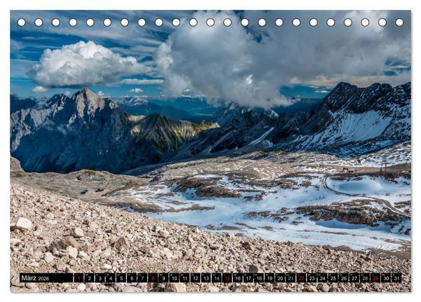 Produktbild: Traumlandschaft Werdenfelser Land - Teil I (Tischkalender 2026 DIN A5 quer), CALVENDO Monatskalender