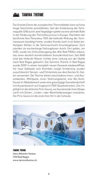 Produktbild: Spa-Wandern Schweiz