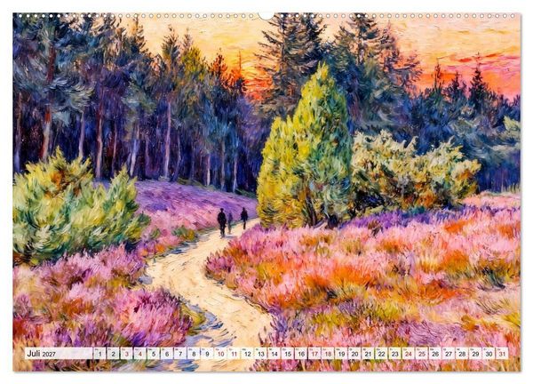 Produktbild: Nordische Impressionen - K&uuml;sten, St&auml;dte und Wasserwege (Wandkalender 2027 DIN A2 quer), CALVENDO Monatskalender
