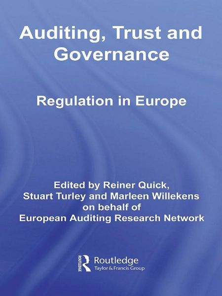 Produktbild: Auditing, Trust and Governance