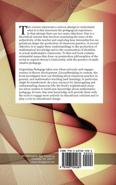 Produktbild: Unpacking Pedagogy