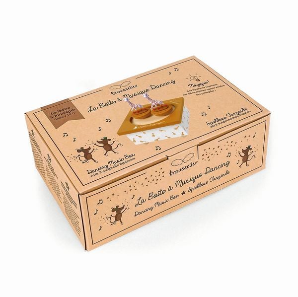 Spieluhr tanzend Sophie la Girafe, Caramel magnetisch
