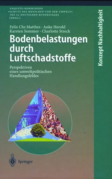Produktbild: Bodenbelastungen durch Luftschadstoffe