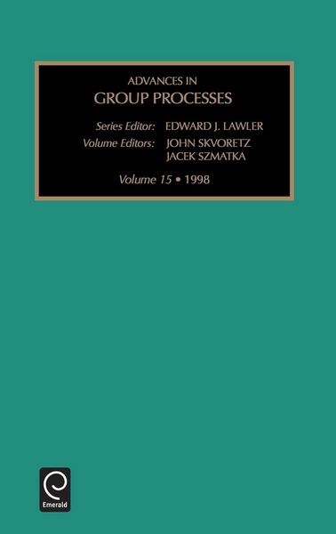 Produktbild: Advances in Group Processes