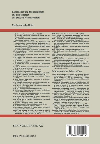 Produktbild: Linear Operators and Approximation II / Lineare Operatoren und Approximation II
