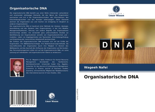 Organisatorische DNA, Taschenbuch von Wageeh Nafei, Verlag Unser Wissen, 9786204084817
