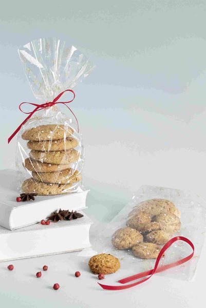 Produktbild: Folia Bio Zellglasbeutel M Weihnachten, 115x190mm, 10 St&uuml;ck