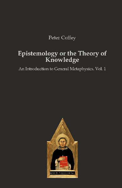 Produktbild: Epistemology or the Theory of Knowledge