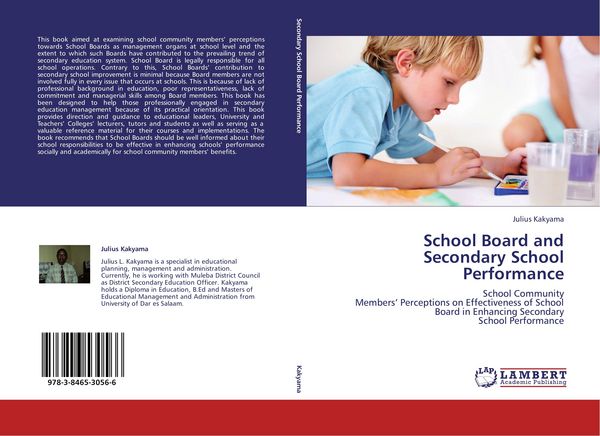 Produktbild: School Board and Secondary School Performance