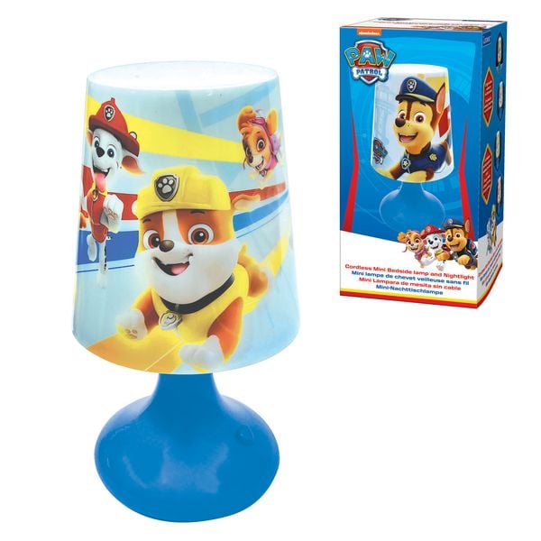 Produktbild: Paw Patrol Kabellose Mini-Nachttischlampe
