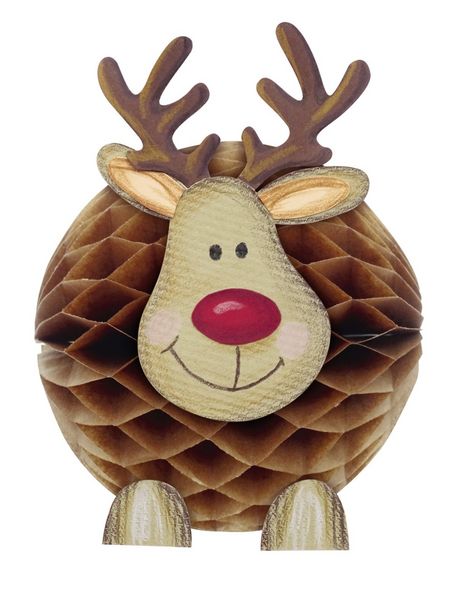 Produktbild: URSUS Basispapiere Wabenpapier Weihnachten, 22,5 x 32,5 cm, 6 Blatt