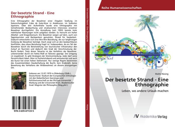 Der besetzte Strand - Eine Ethnographie, Taschenbuch von Malte Hüsing, AV Akademikerverlag, 9783639471335