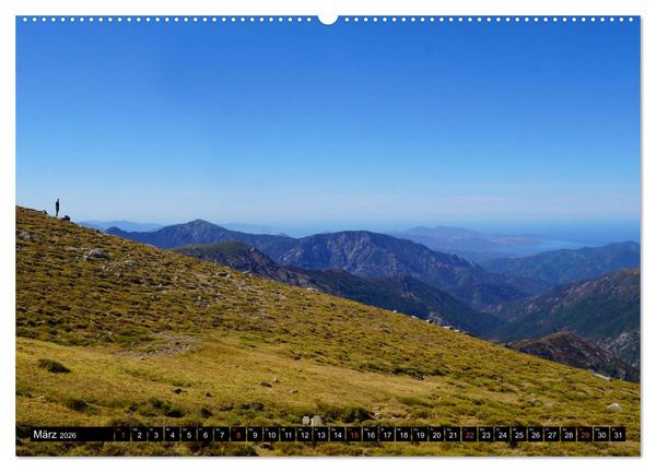 Produktbild: Korsikas wilder Norden. GR20 Impressionen (hochwertiger Premium Wandkalender 2026 DIN A2 quer), Kunstdruck in Hochglanz