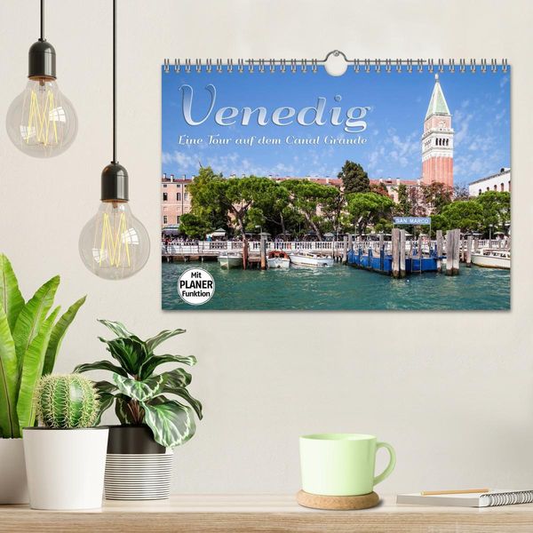 Produktbild: VENEDIG Eine Tour auf dem Canal Grande (Wandkalender 2026 DIN A4 quer), CALVENDO Monatskalender