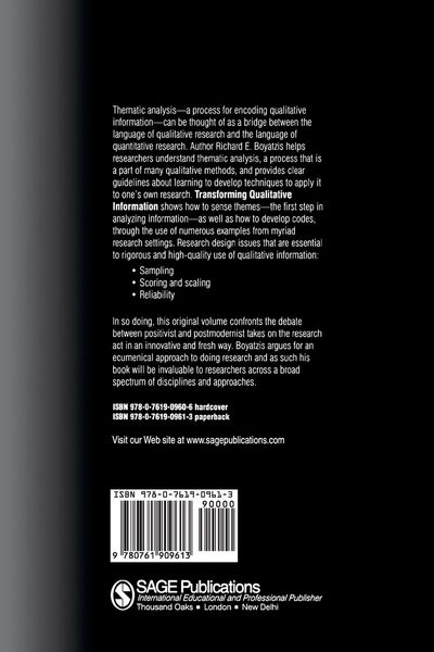 Produktbild: Transforming Qualitative Information