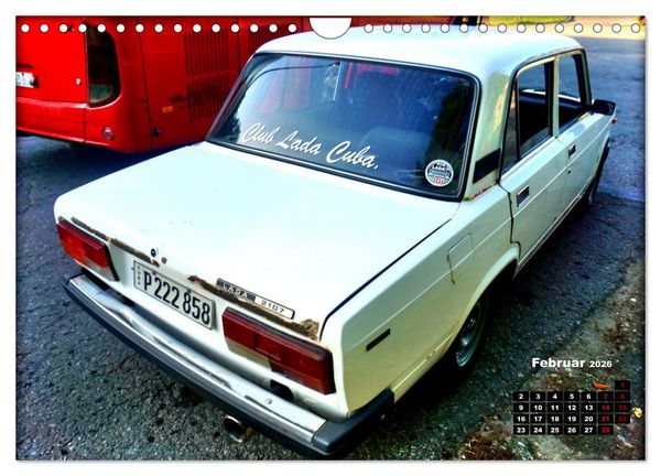 Produktbild: LADA-2107 - Die Auto-Ikone der UdSSR (Wandkalender 2026 DIN A4 quer), CALVENDO Monatskalender