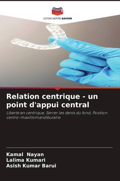 Produktbild: Relation centrique - un point d'appui central
