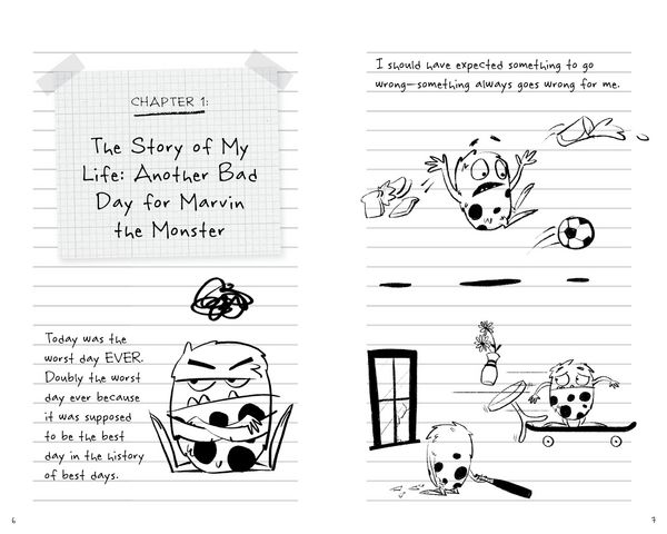 Produktbild: Melmed, R: Marvin's Monster Diary