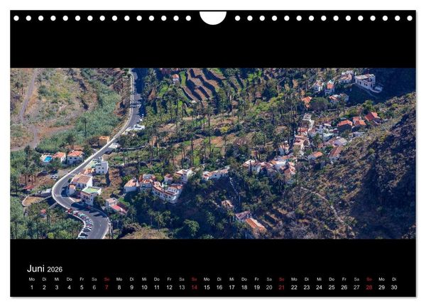 Produktbild: La Gomera - Kanarisches Naturparadies (Wandkalender 2026 DIN A4 quer), CALVENDO Monatskalender