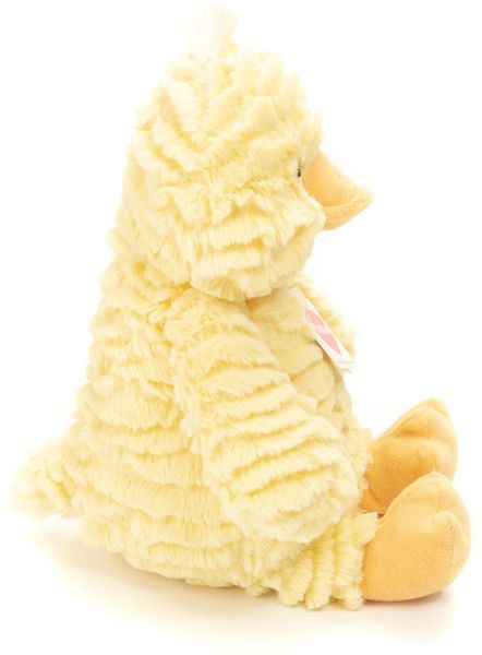 Produktbild: Teddy Hermann 93923 - K&uuml;ken Franzi, Pl&uuml;schtier, Kuscheltier, 25 cm, gelb