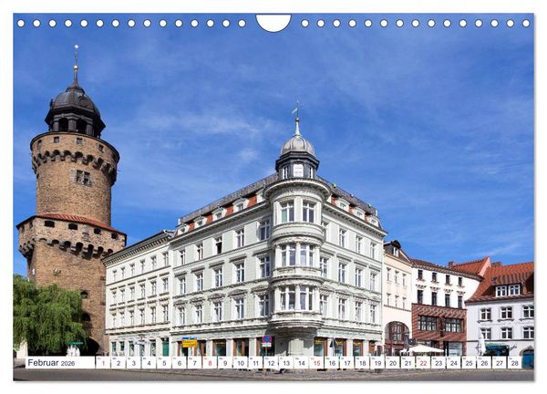 Produktbild: Traumkulisse G&Ouml;RLITZ (Wandkalender 2026 DIN A4 quer), CALVENDO Monatskalender