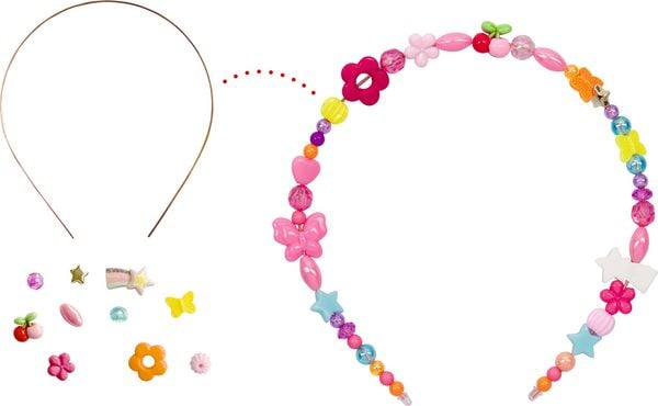 Produktbild: Haarreifen-Perlenset / Prinzessin Lillifee
