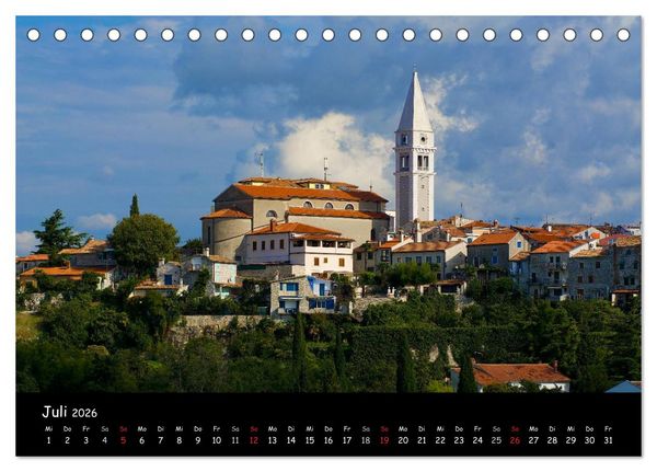 Produktbild: Rund um Vrsar (Tischkalender 2026 DIN A5 quer), CALVENDO Monatskalender