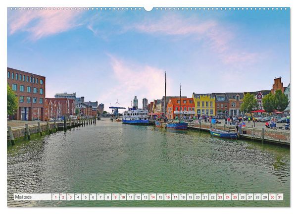 Produktbild: Urlaub in Nordfriesland (Wandkalender 2026 DIN A2 quer), CALVENDO Monatskalender
