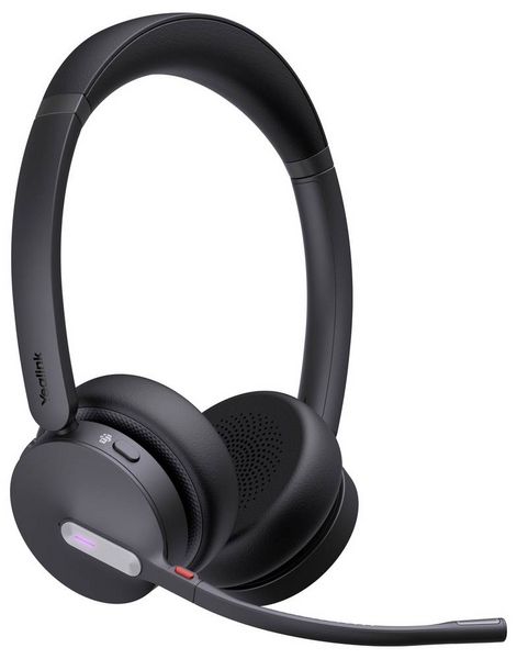 Produktbild: Yealink Headset WH64 Dual Teams On Ear Headset Schwarz