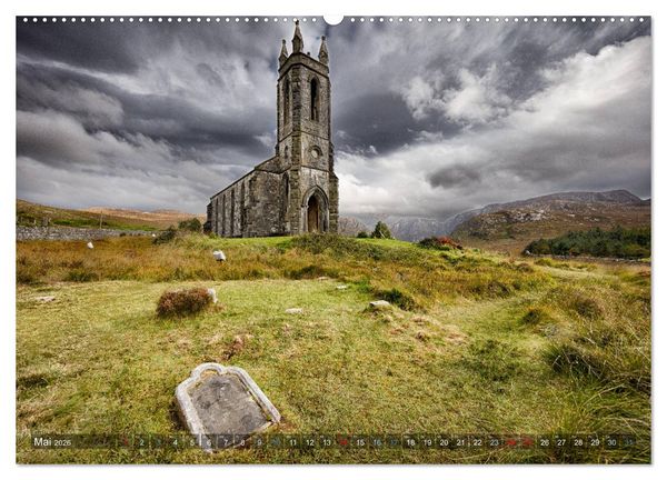 Produktbild: Irland - Zauberhafte Insel in gr&uuml;n (hochwertiger Premium Wandkalender 2026 DIN A2 quer), Kunstdruck in Hochglanz