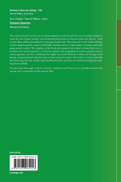 Produktbild: Systems Genetics
