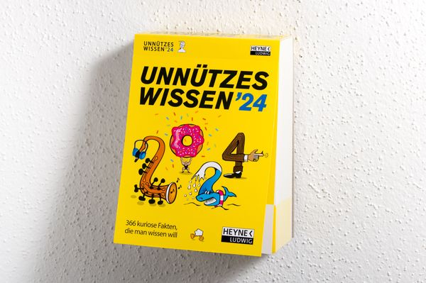 'Unnützes Wissen 2024' - 'Abreißkalender'