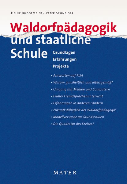 Produktbild: Waldorfp&auml;dagogik und staatliche Schule