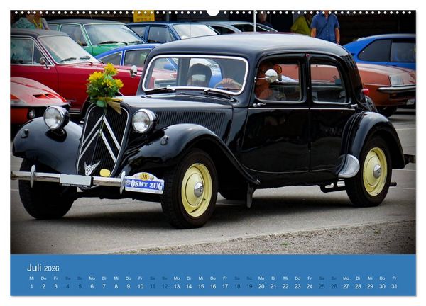 Produktbild: Citroen Traction Avant (Wandkalender 2026 DIN A2 quer), CALVENDO Monatskalender