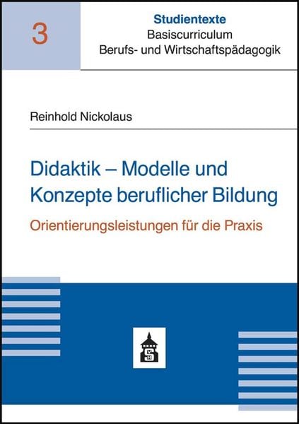 Produktbild: Didaktik - Modelle und Konzepte beruflicher Bildung