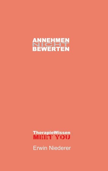 Produktbild: Annehmen / Nicht-Bewerten