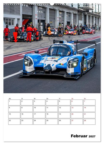 Produktbild: PROTOTYPE RACING am N&uuml;rburgring (hochwertiger Premium Wandkalender 2027 DIN A2 hoch), Kunstdruck in Hochglanz