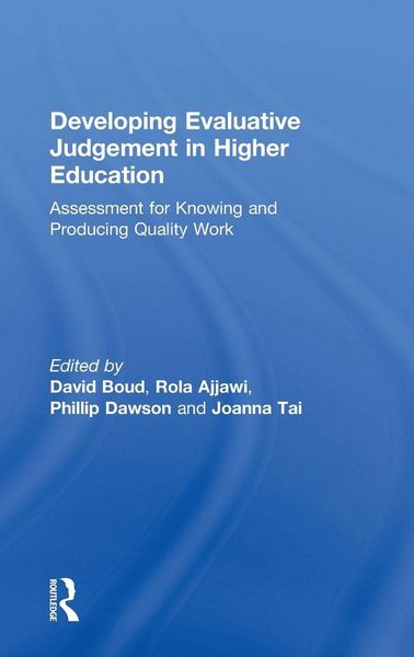 Produktbild: Developing Evaluative Judgement in Higher Education