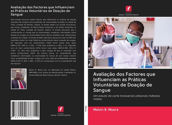 Produktbild: Avalia&ccedil;&atilde;o dos Factores que Influenciam as Pr&aacute;ticas Volunt&aacute;rias de Doa&ccedil;&atilde;o de Sangue