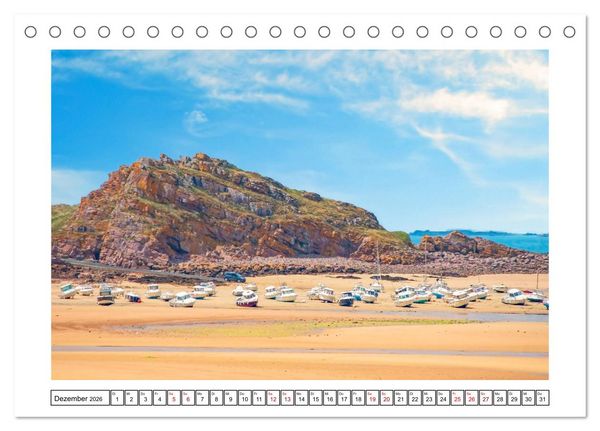 Produktbild: Malerische Bretagne - facettenreiche Region (Tischkalender 2026 DIN A5 quer), CALVENDO Monatskalender