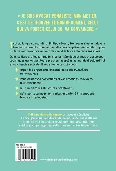 Produktbild: Argument qui tue debats entreti