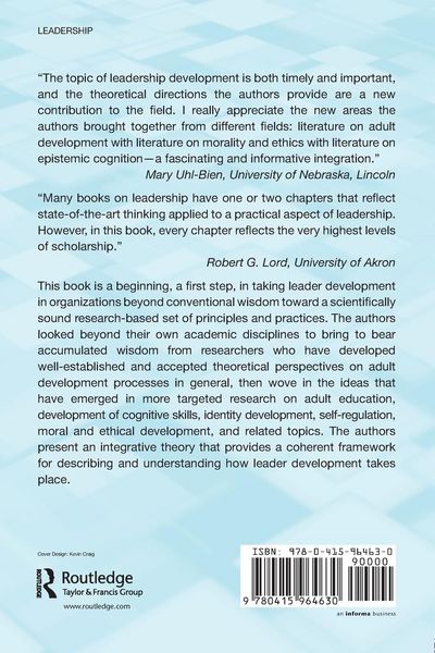 Produktbild: An Integrative Approach to Leader Development