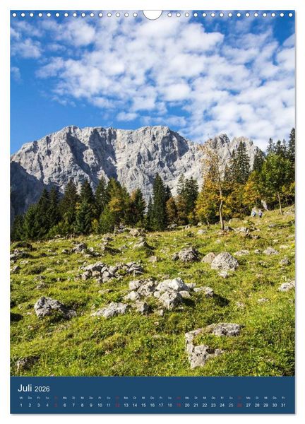 Produktbild: Karwendel - Hinterriss-Eng (Wandkalender 2026 DIN A3 hoch), CALVENDO Monatskalender