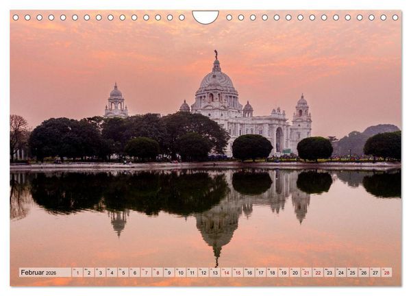 Produktbild: Indien: Tempel, Pal&auml;ste und Grabm&auml;ler (Wandkalender 2026 DIN A4 quer), CALVENDO Monatskalender