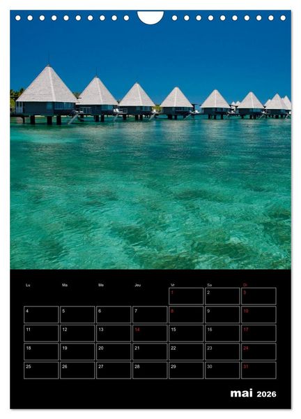 Produktbild: Paysages cal&eacute;doniens (Calendrier mural 2026 DIN A4 horizontal), CALVENDO calendrier mensuel