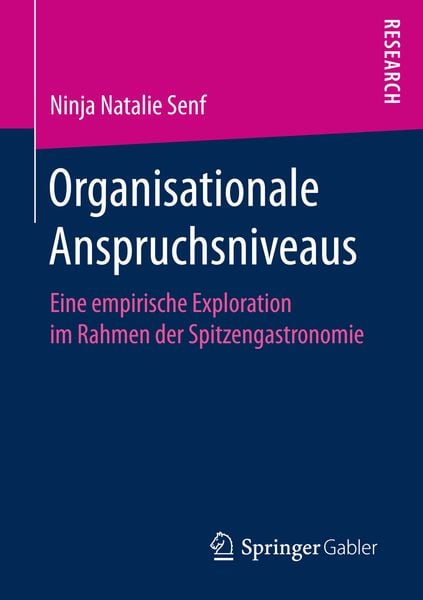 Produktbild: Organisationale Anspruchsniveaus